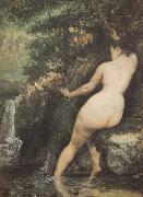 Gustave Courbet Bather oil painting reproduction